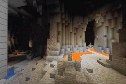Minecraft replica of what looks like MSD property, for students to explore