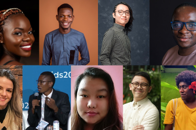 Young leaders collage