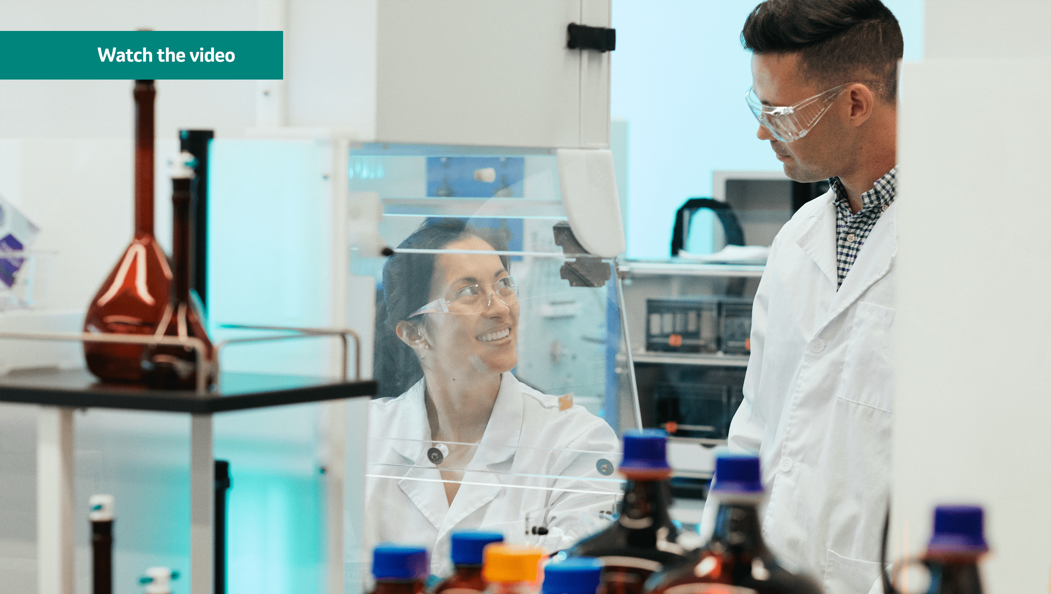 Scientists in lab