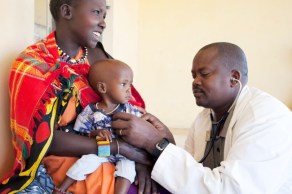 doctor with child
