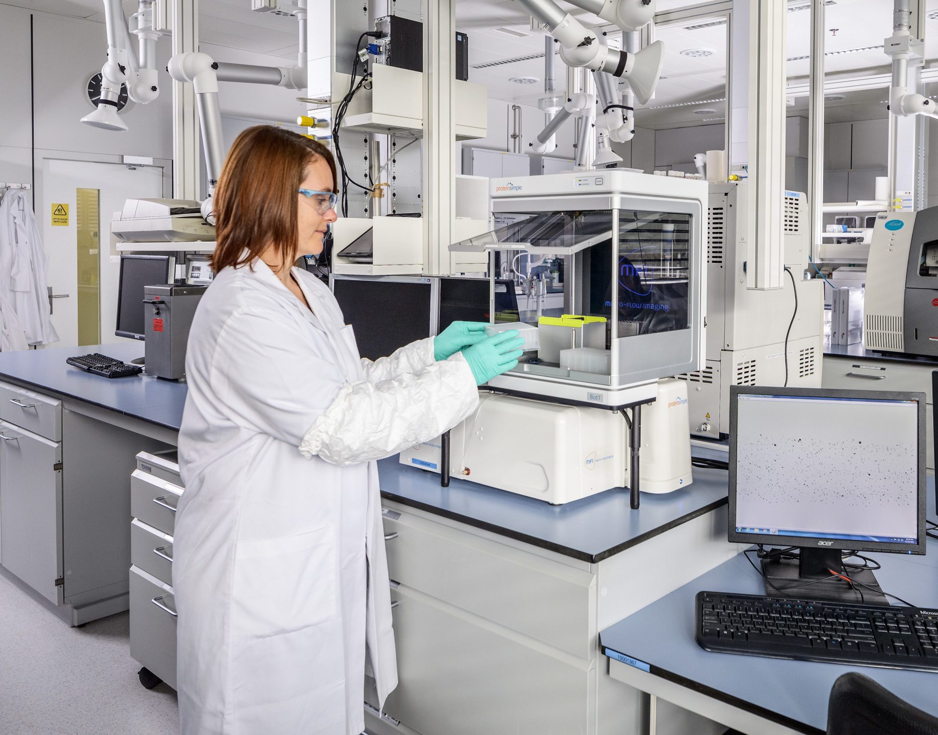 scientist in a lab