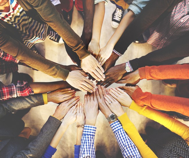 diverse hands