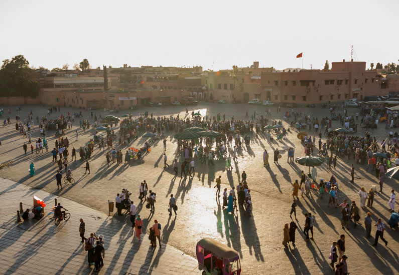 Photo of a crowd