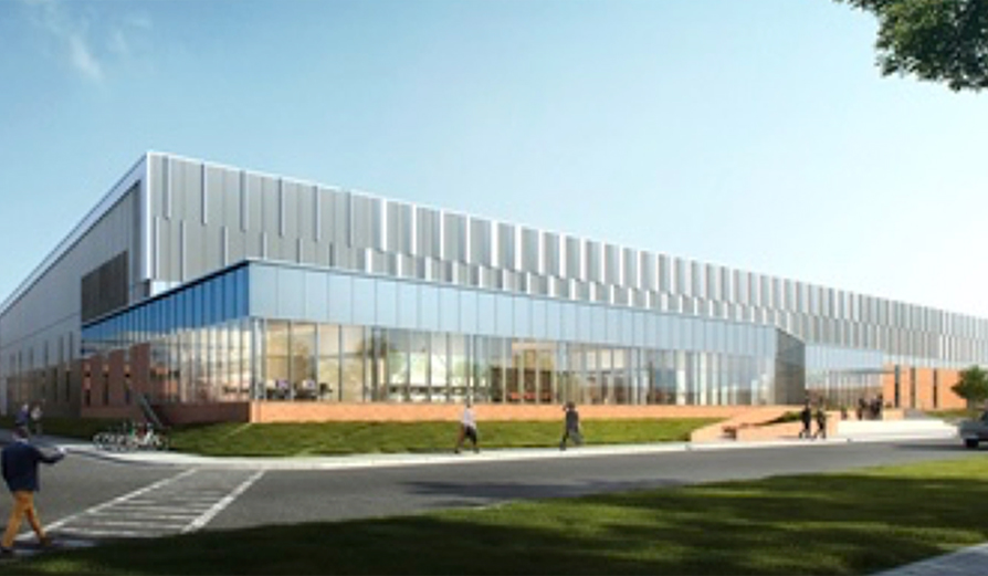 Rendering of MSD FLEx Center on MSD's Rahway campus