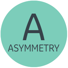 Asymmetry icon
