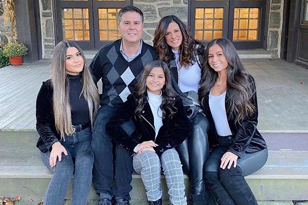 John Pratsinakis and his family
