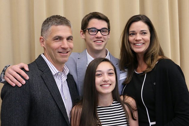 Dr. Kerry Blanchard and his family