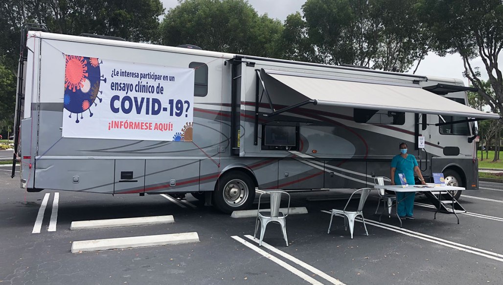 Image for Taking the fight against COVID-19 on the road