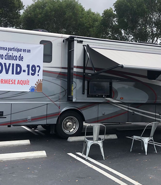 Image for Taking the fight against COVID-19 on the road