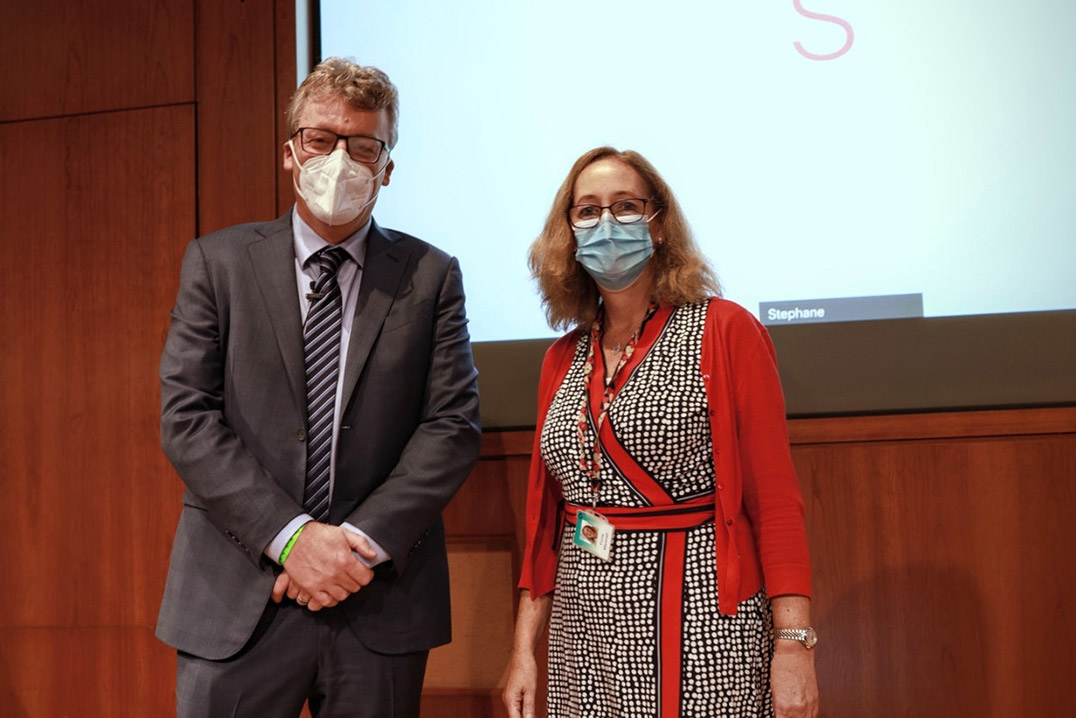 David MacMillan and Fiona Marshall