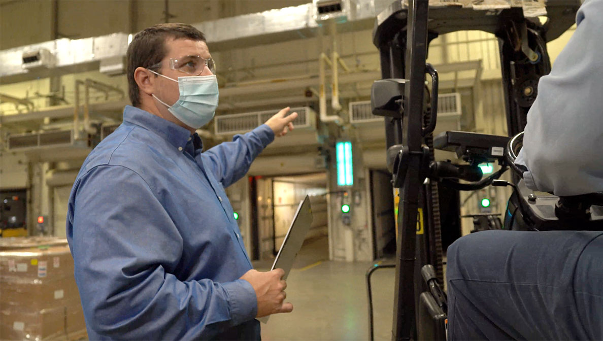 workers in the Wilson, NC facility