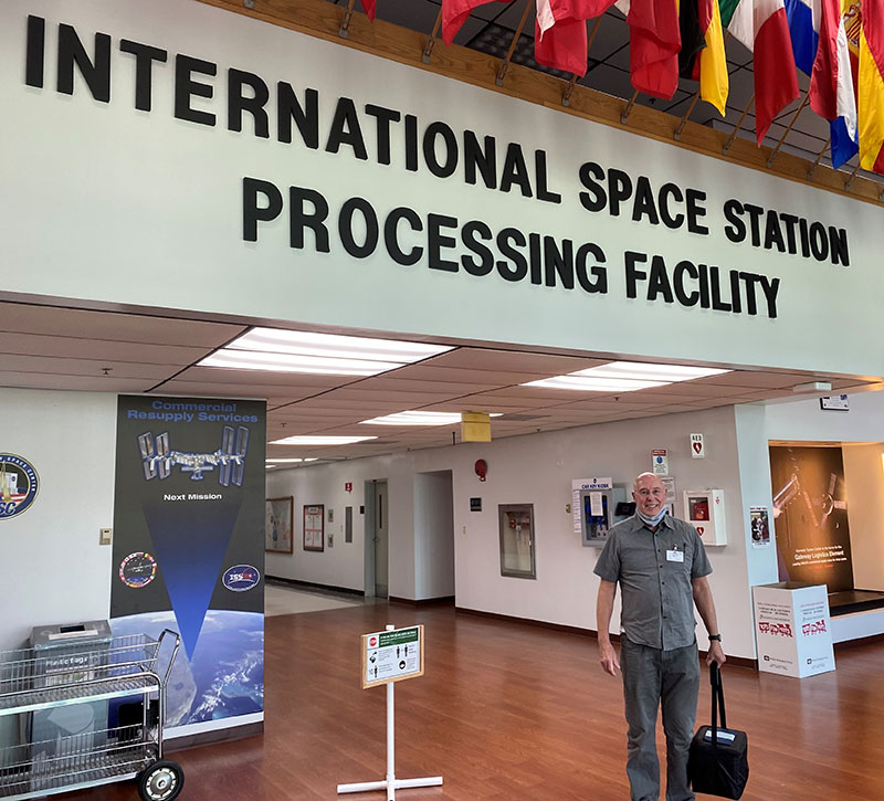 Paul at the international space station