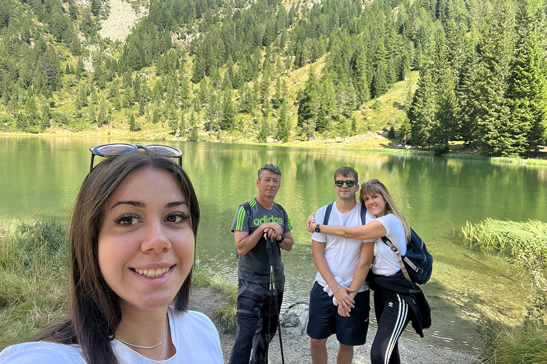 Nicoletta and her family