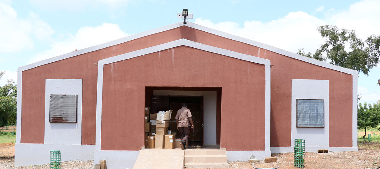 KAFO-funded health center in Konkourona, Burkina Faso