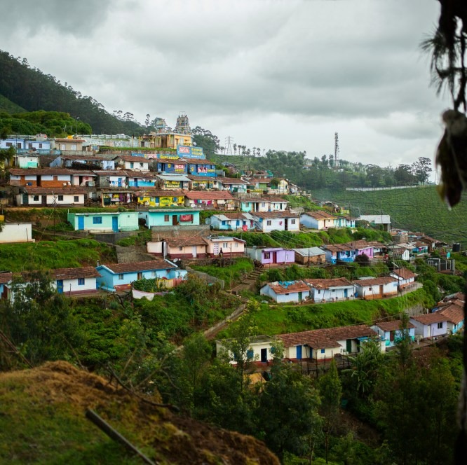 African village