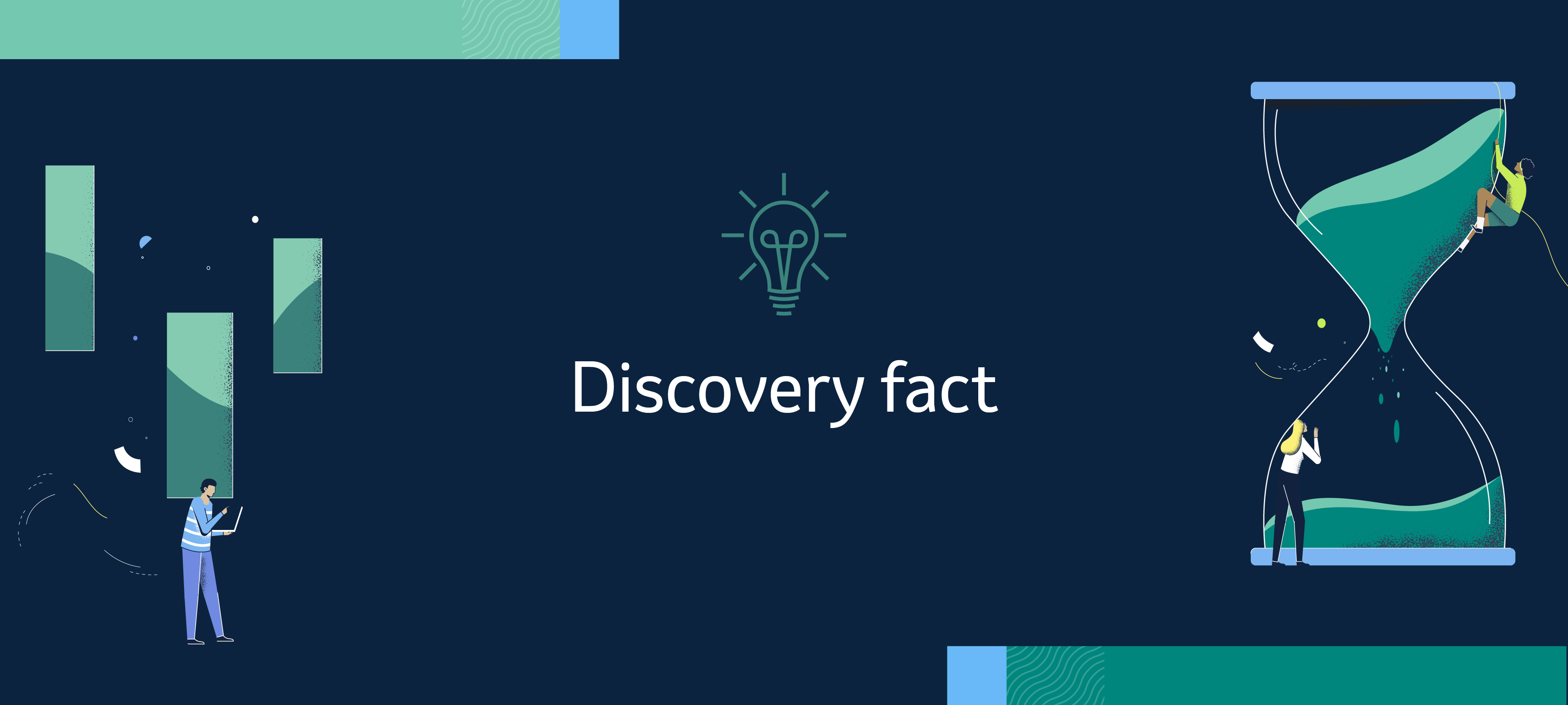 Illustration that says Discovery fact