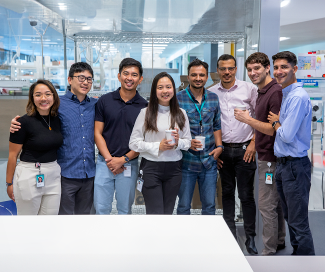 Colleagues group photo