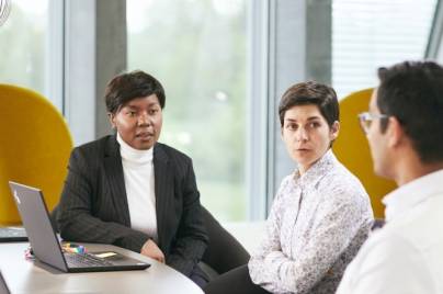 people meeting in a conference room