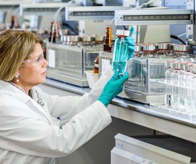 Scientist in the lab