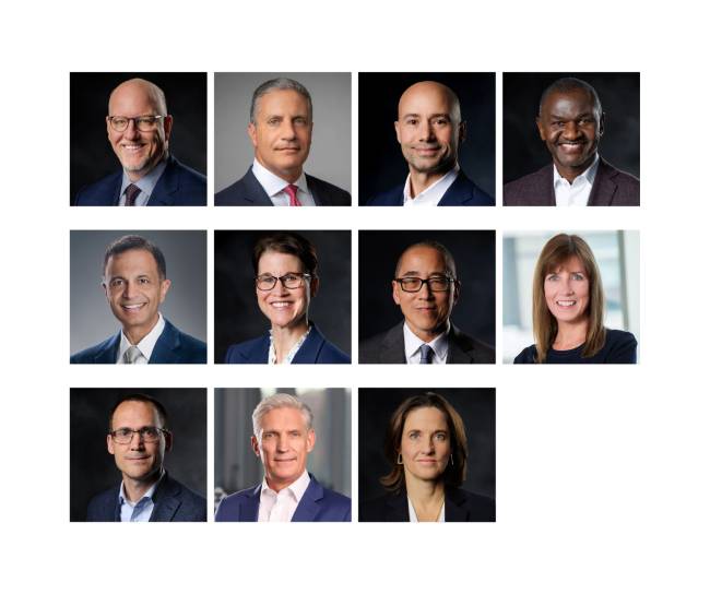 MSD Executive team collage
