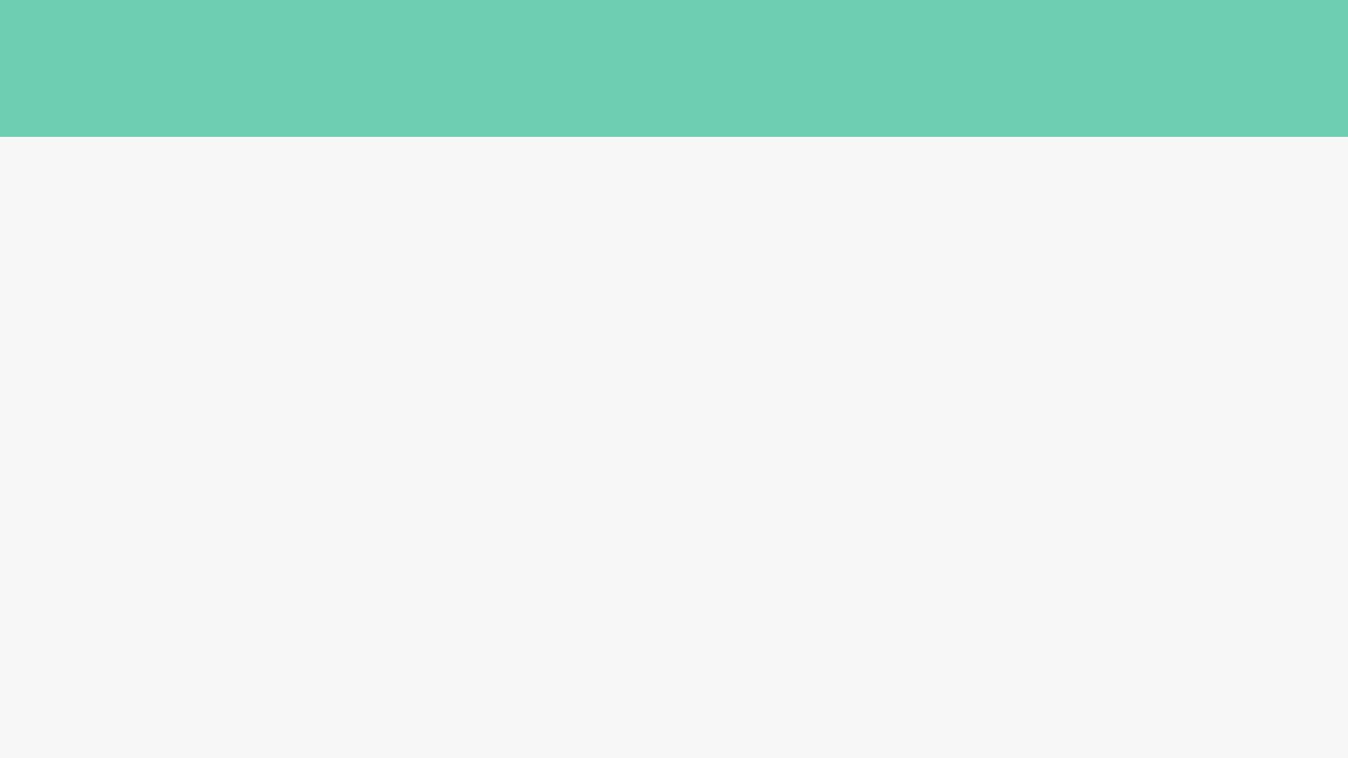 White and teal background for text